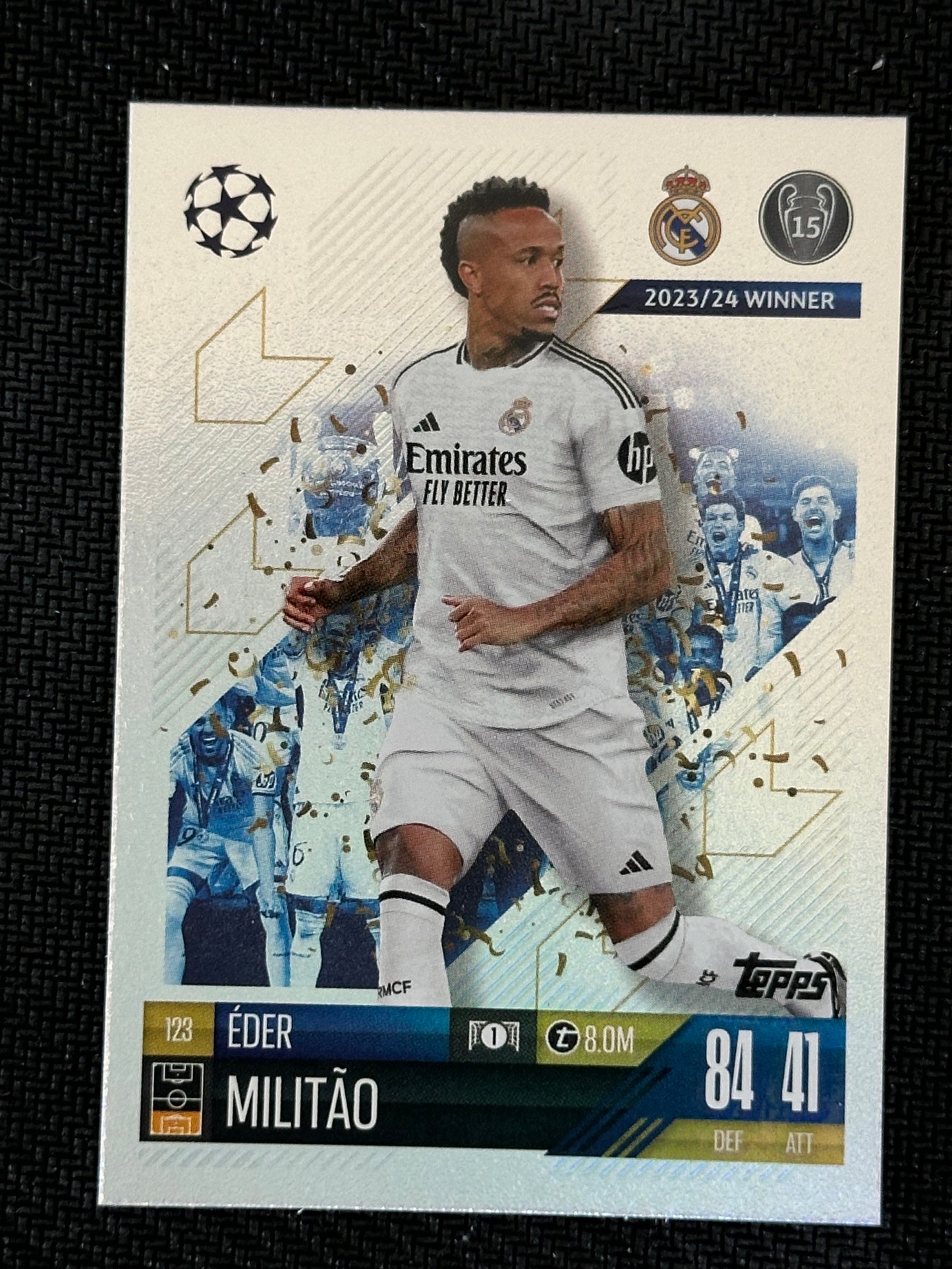 Eder Militao #123 Match Attax 24/25