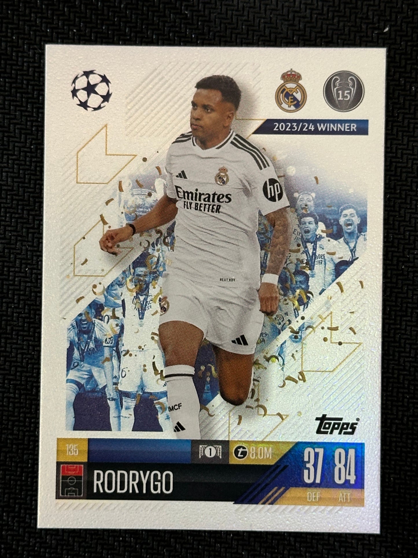 Rodrygo #135 Match Attax 24/25