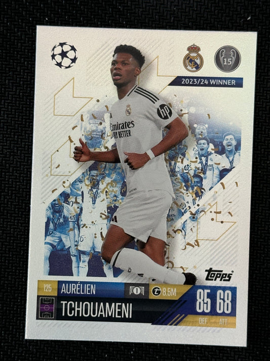 Aurelien Tchouameni #125 Match Attax 24/25