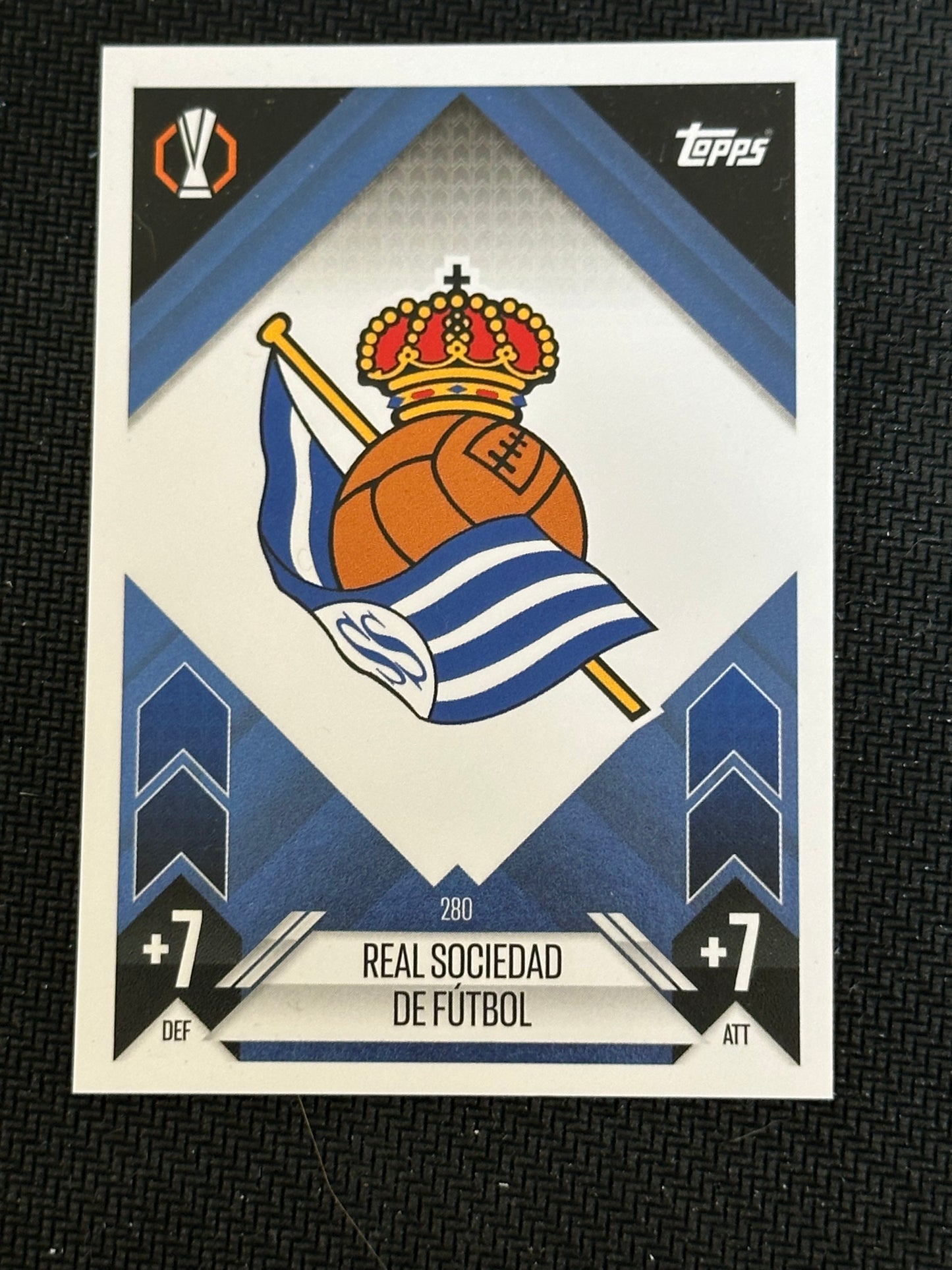 Real Sociedad de Futbol Team Badge #280 Match Attax 24/25