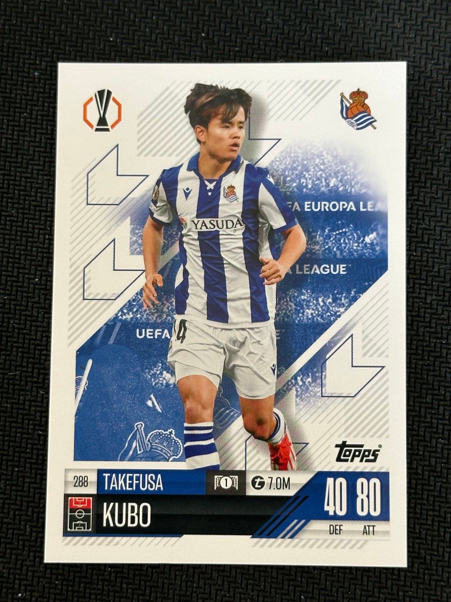 Takefusa Kubo #288 Match Attax 24/25