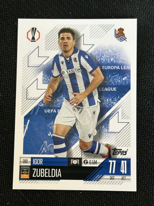 Igor Zubeldia #282 Match Attax 24/25