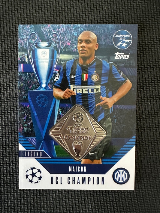 Maicon UCL Champion Legend Relic Match Attax 24/25