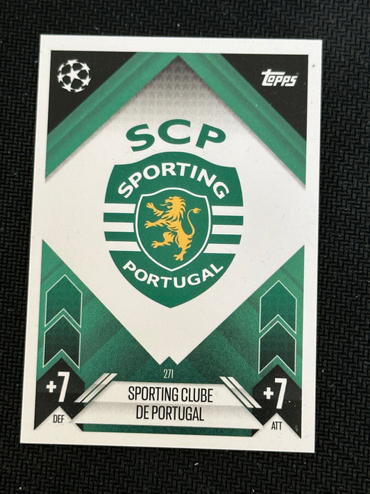 Sporting Clube De Portugal #271 Match Attax 24/25