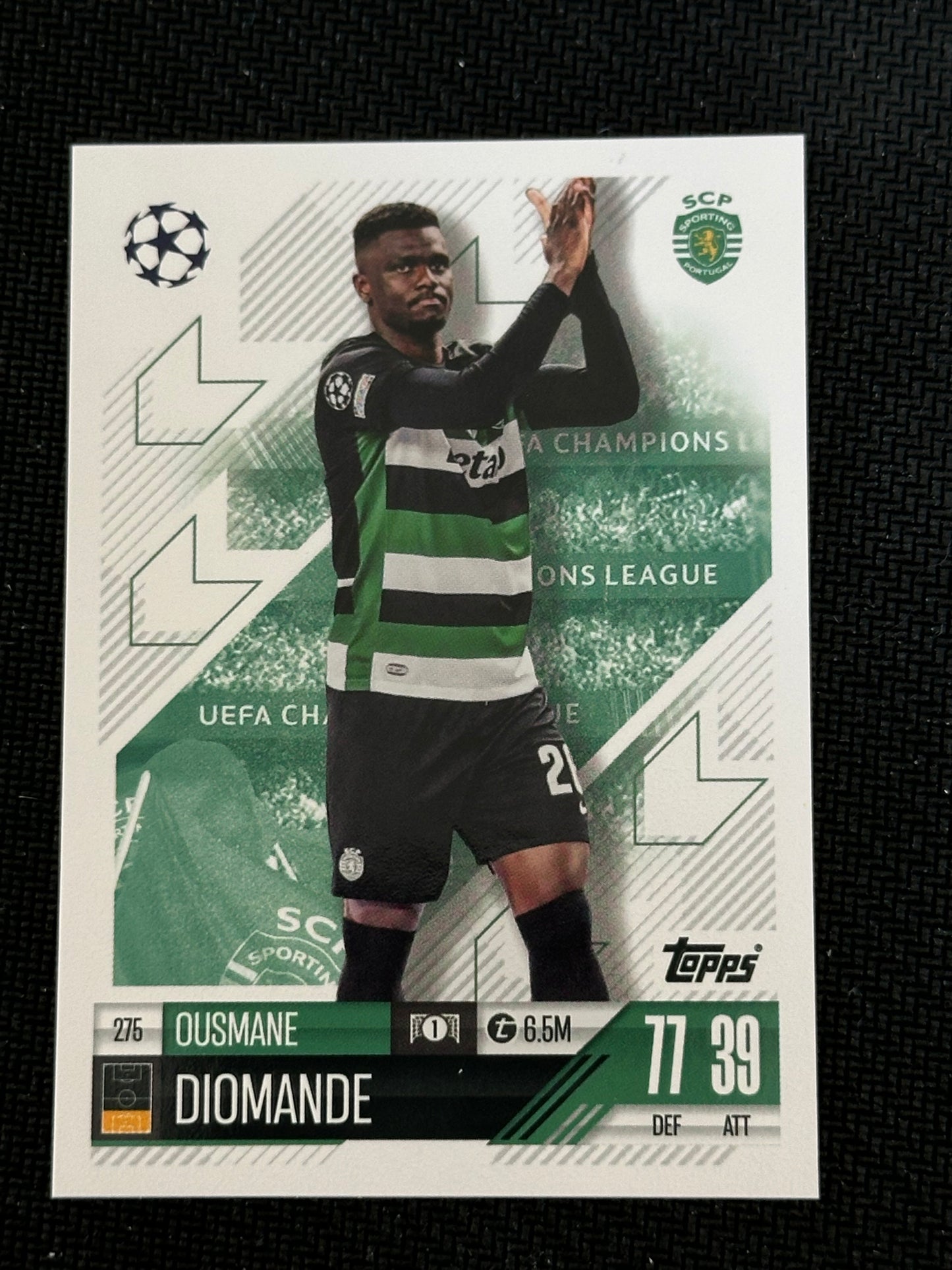 Ousmane Diomande #275 Match Attax 24/25