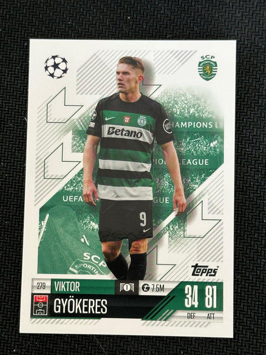 Viktor Gyokeres #279 Match Attax 24/25