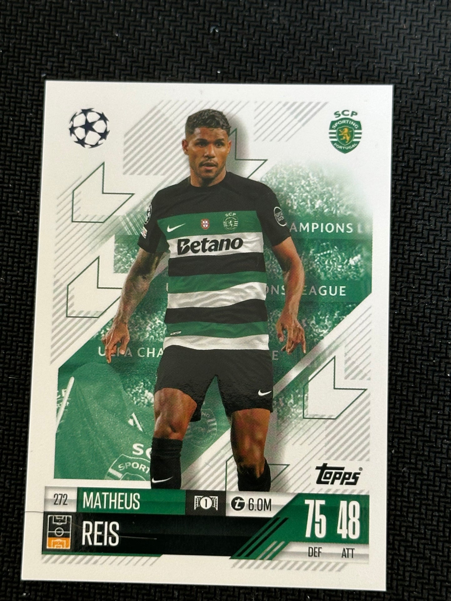 Matheus Reis #272 Match Attax 24/25