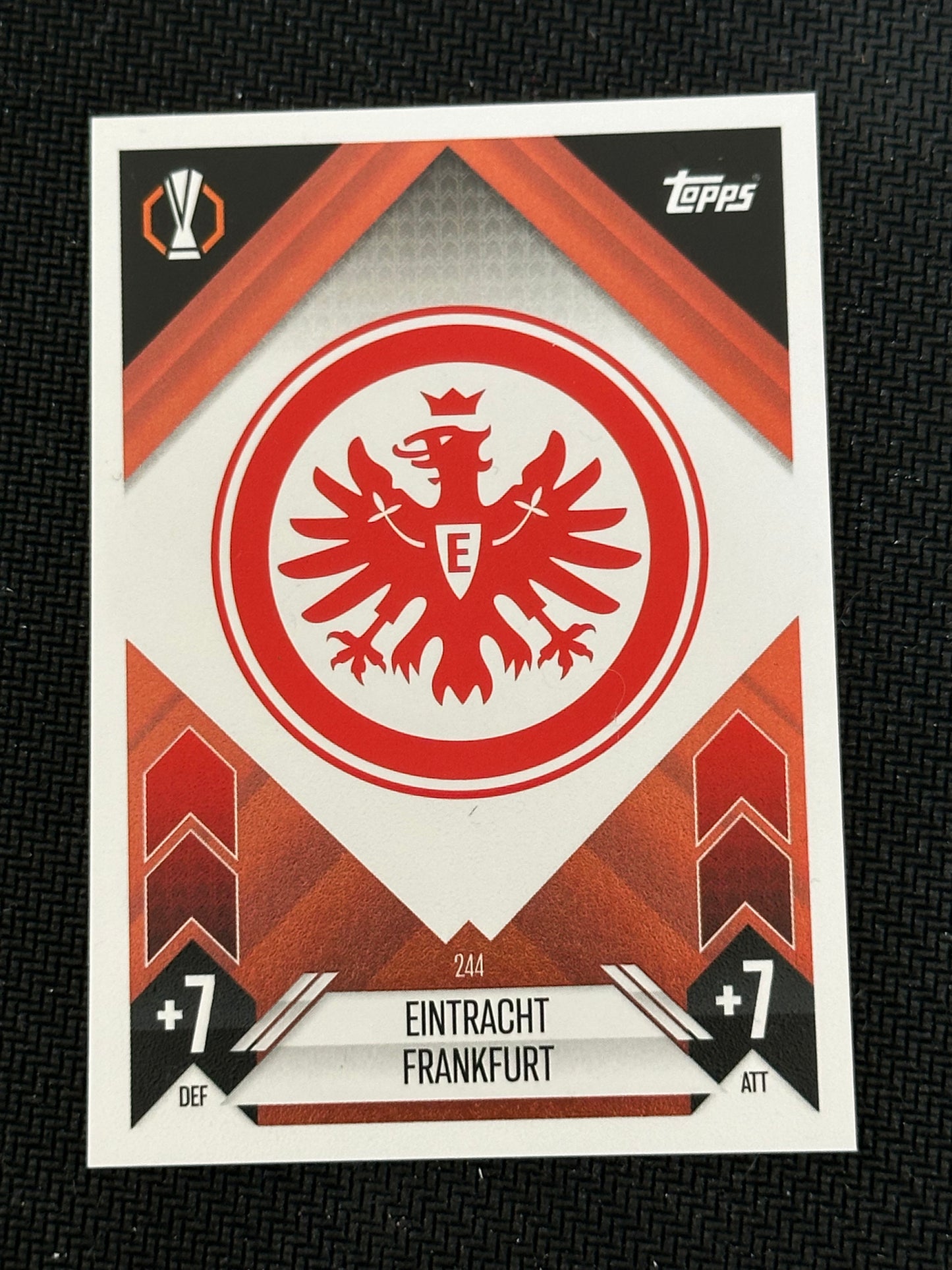 Eintracht Frankfurt Team Badge #244 Match Attax 24/25