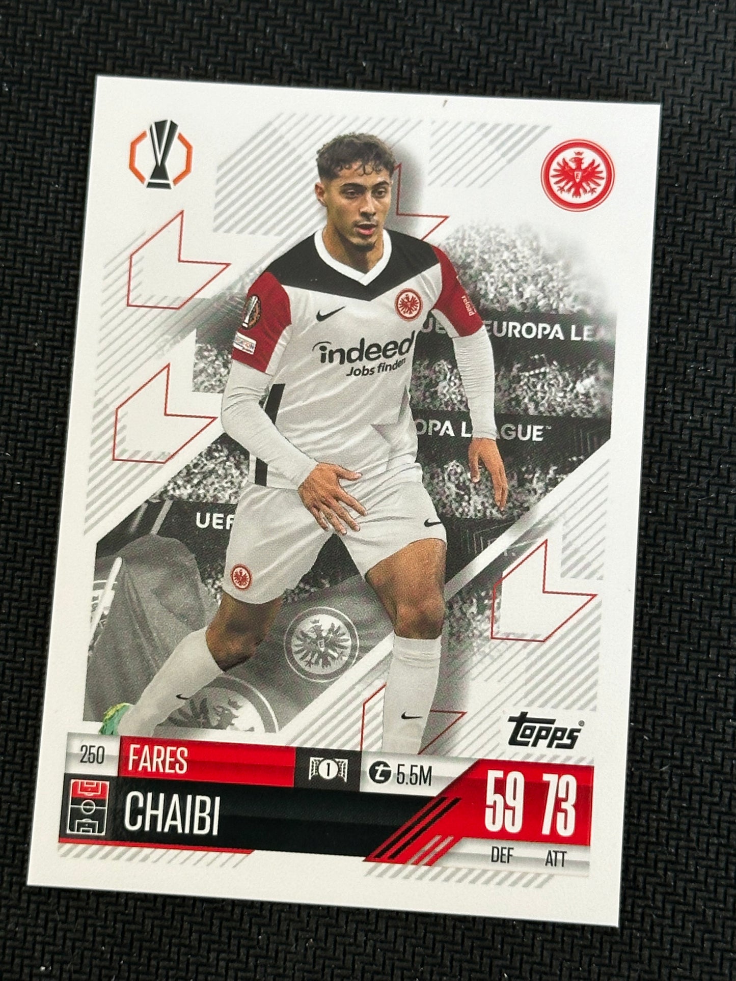 Fares Chaibi #250 Match Attax 24/25