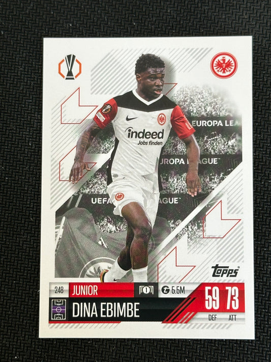 Junior Dina Ebimbe #248 Match Attax 24/25