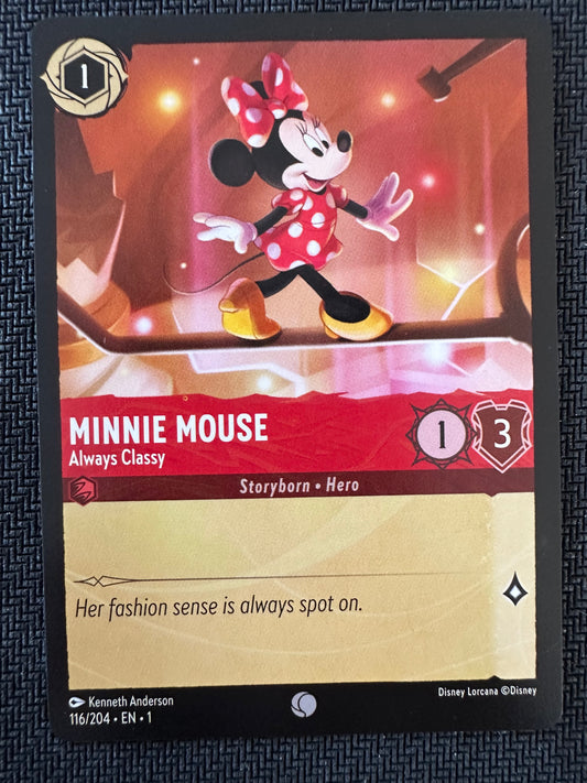 #116 Minnie Mouse Disney Lorcana The First Chapter