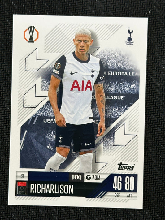 Richarlison #81 Match Attax 24/25