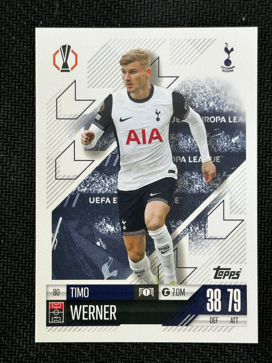 Timo Werner #80 Match Attax 24/25