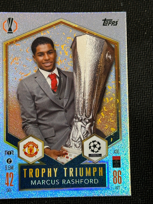 Marcus Rashford #436 Match Attax 24/25