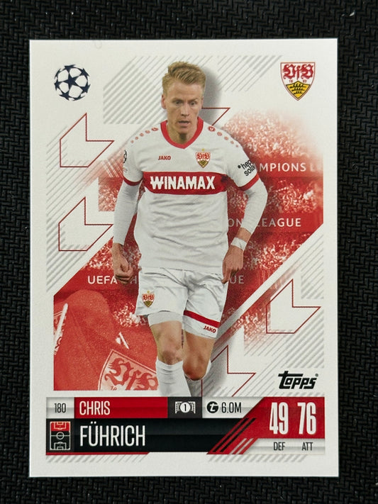 Chris Fuhrich #180 Match Attax 24/25