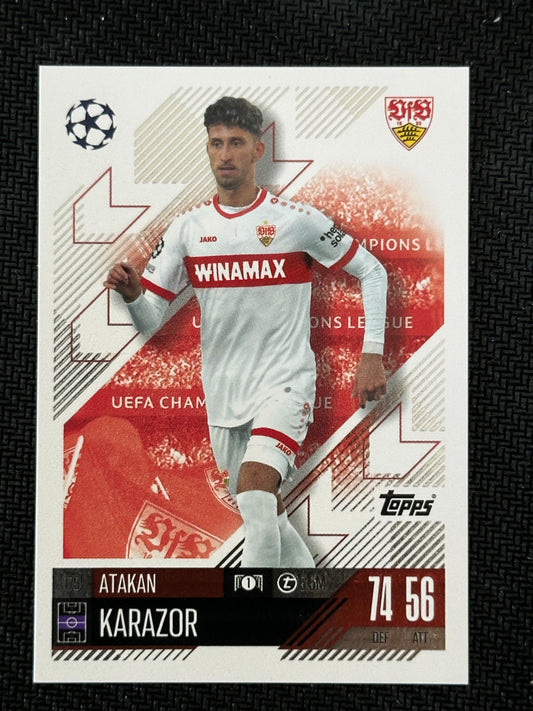 Atakan Karazor #179 Match Attax 24/25