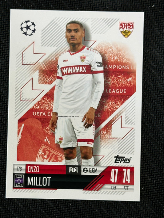 Enzo Millot #178 Match Attax 24/25