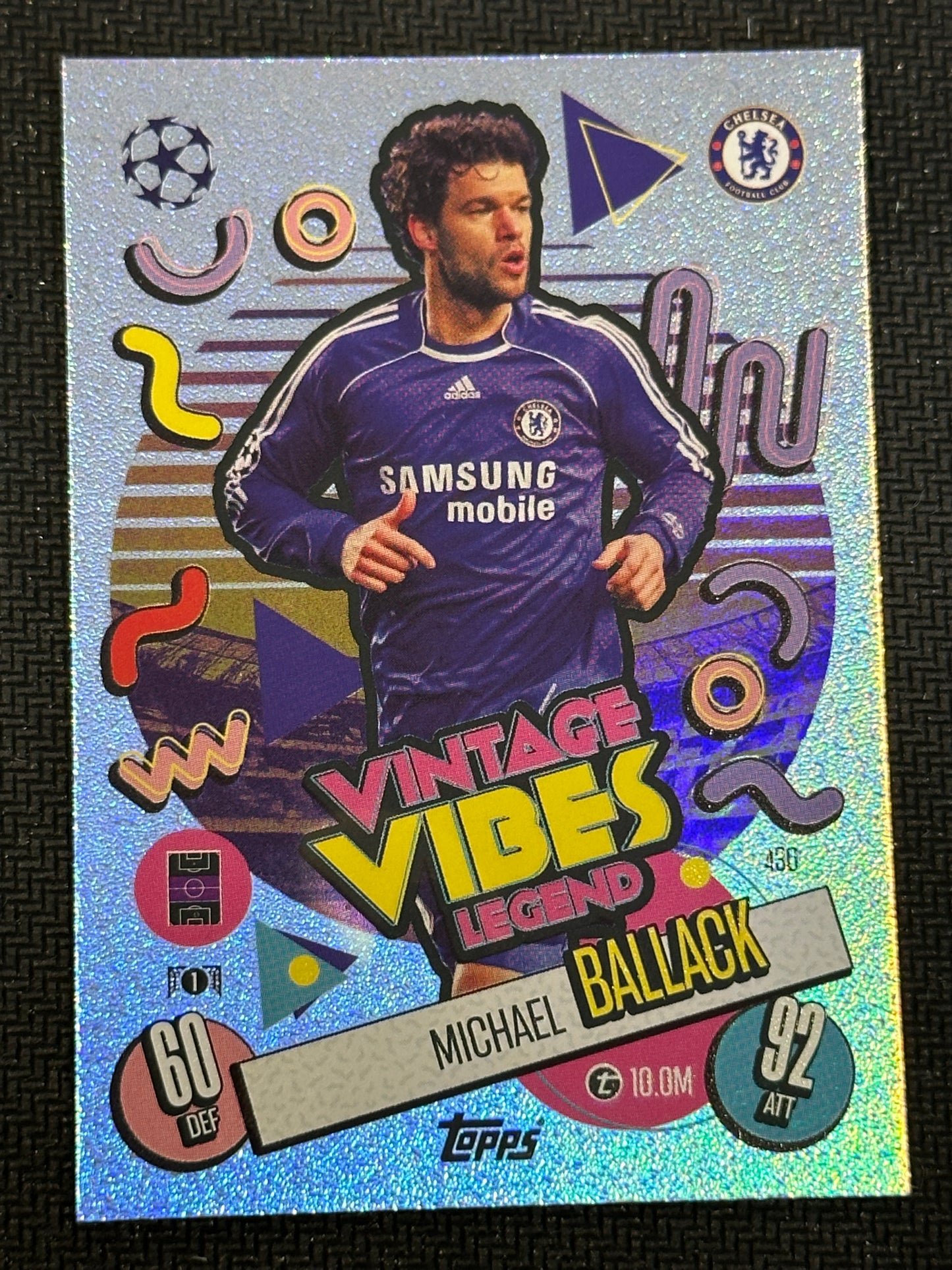 Michael Ballack #430 Match Attax 24/25