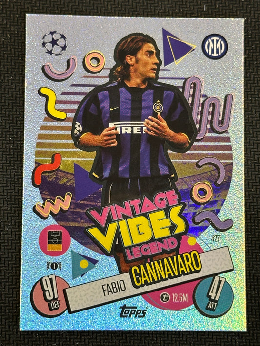 Fabio Cannavaro #427 Match Attax 24/25