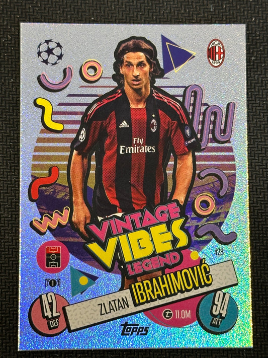 Zlatan Ibrahimovic #428 Match Attax 24/25