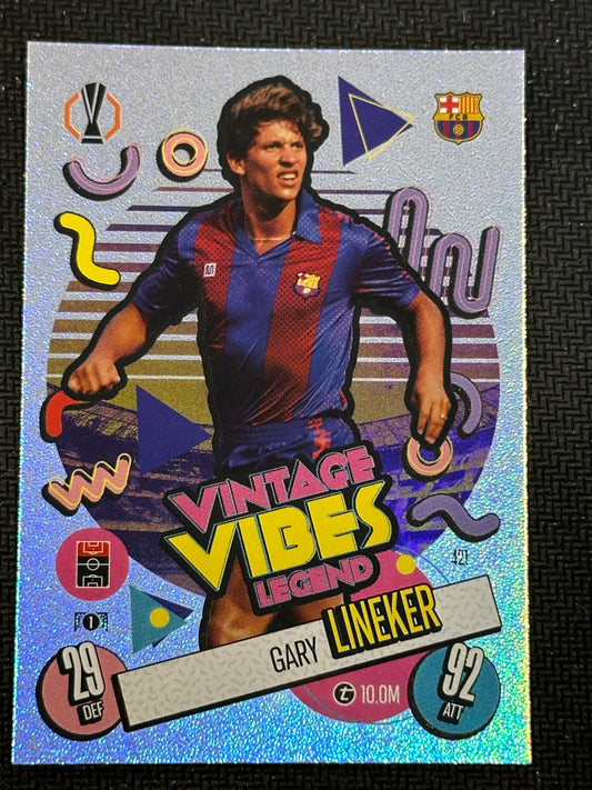 Gary Lineker #421 Match Attax 24/25