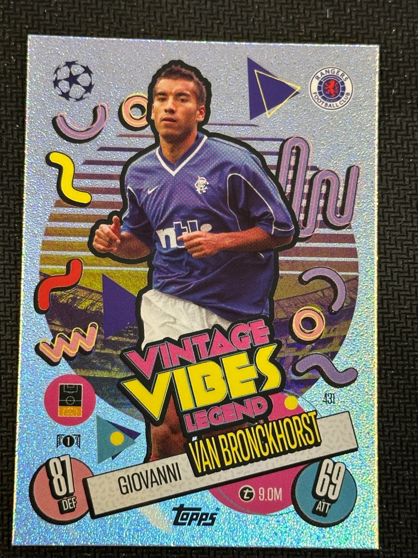 Giovanni Van Bronckhorst #431 Match Attax 24/25