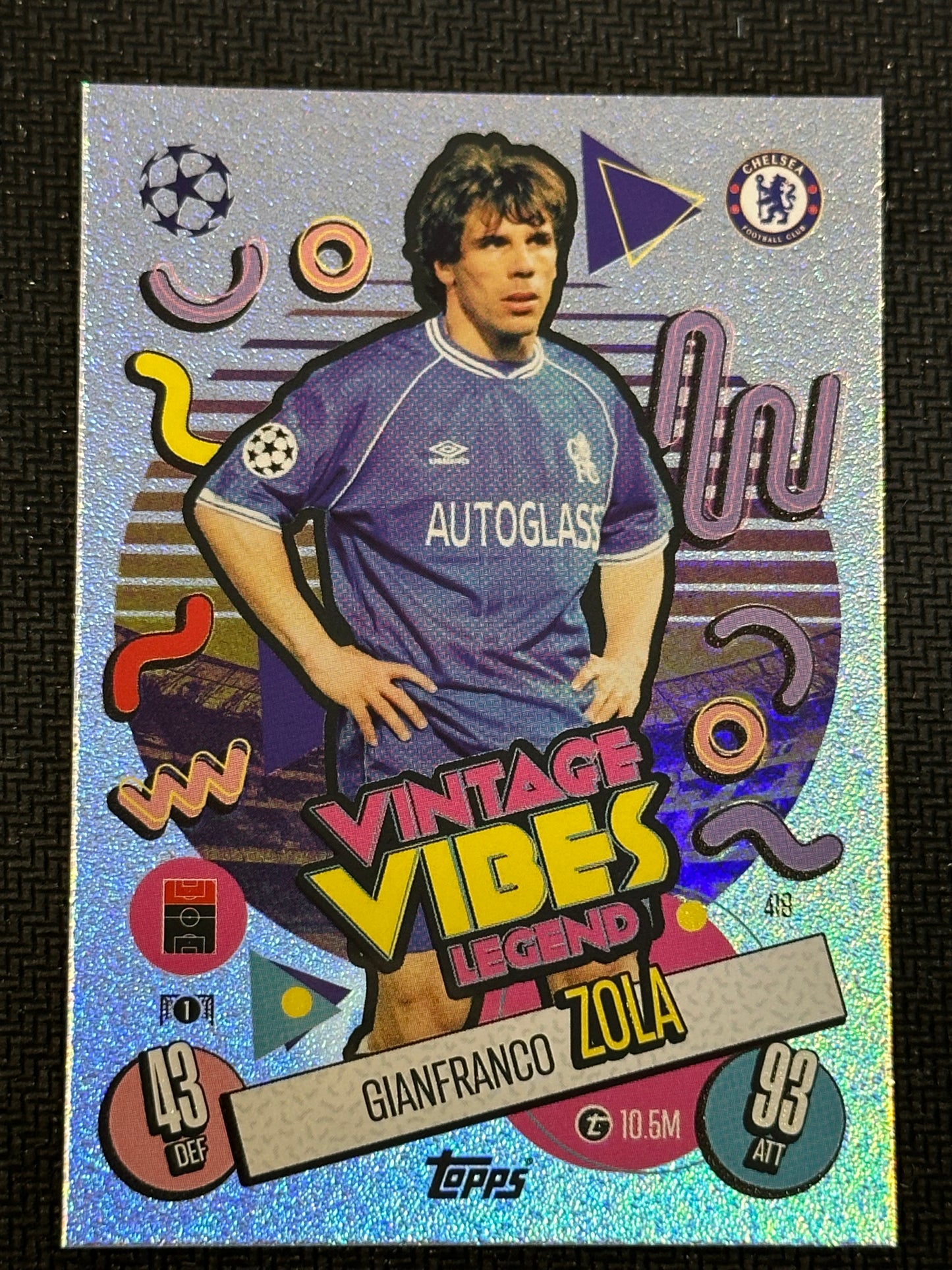 Gianfranco Zola #419 Match Attax 24/25